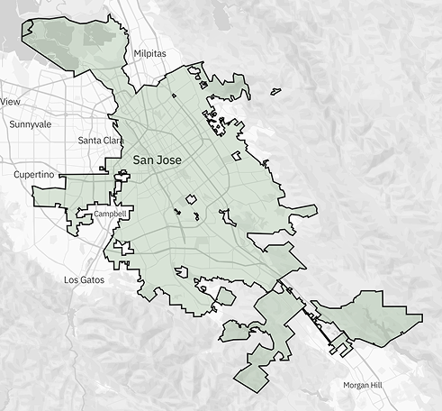 Outline of San Jose